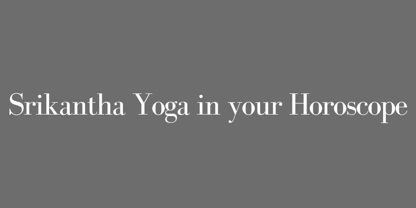 Srikantha Yoga